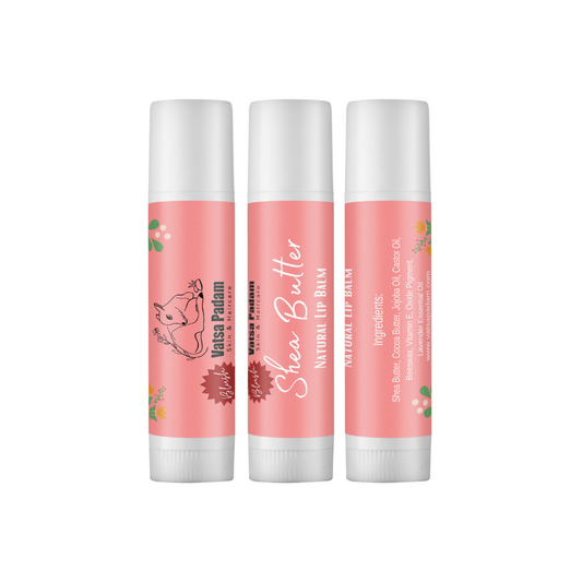 Blush Shea Butter Natural Lip Balm