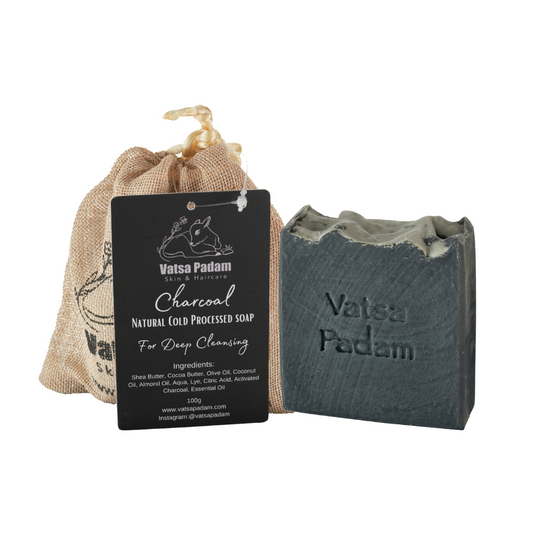 Charcoal Cold Processed Soap for Deep Cleansing